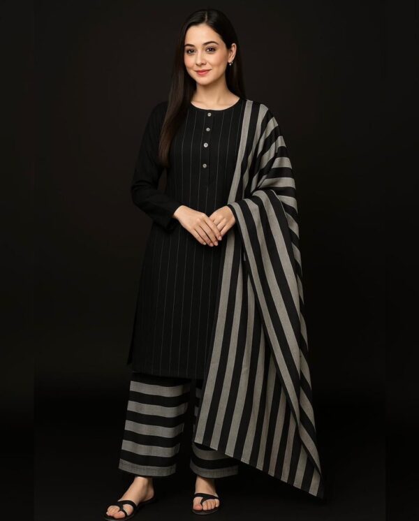 Winter Collection 2026 – Multani Khaadi Sussi 3PC Suit with Dupatta | Shirt Trouser Set